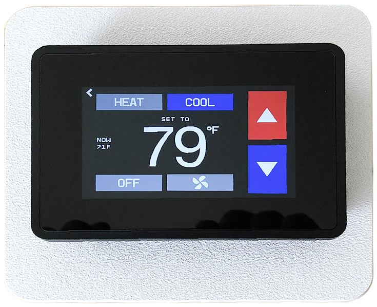Touch Screen Thermostat and DnD/MuR Solution