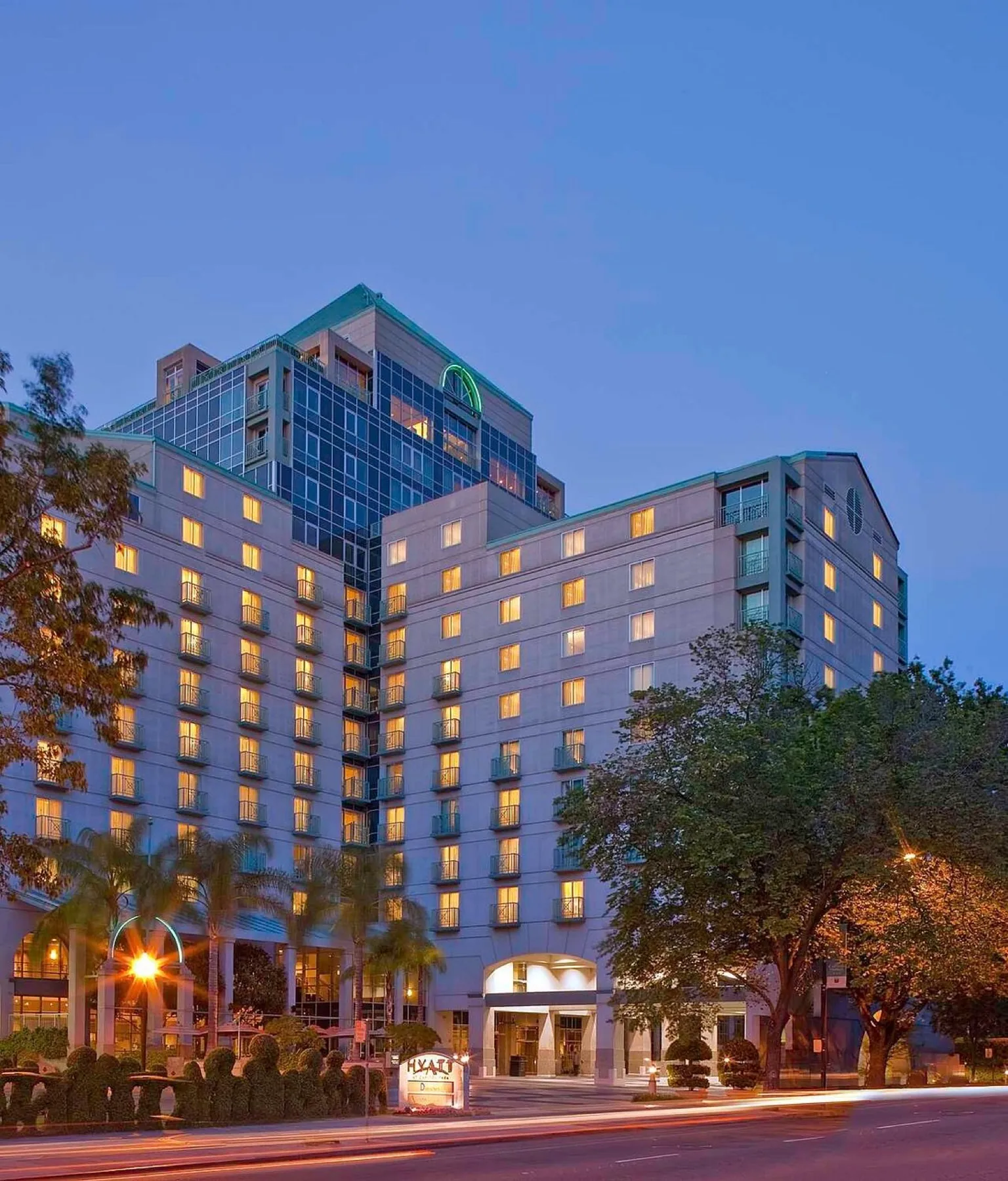 Hyatt Regency Sacramento exterior representing a hospitality deployment environment